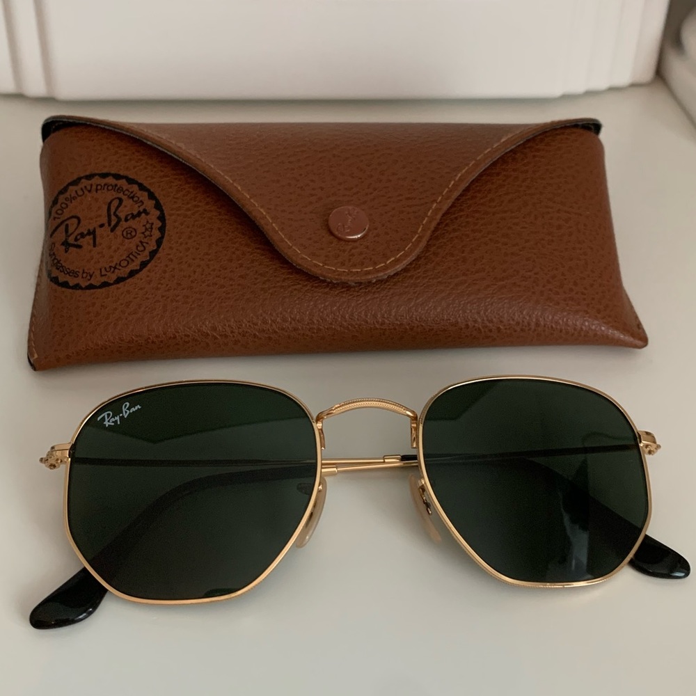 Hexagonal Ray-Ban Sunglasses